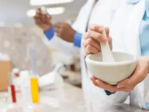 Pestle and Mortor for Compounding Medications