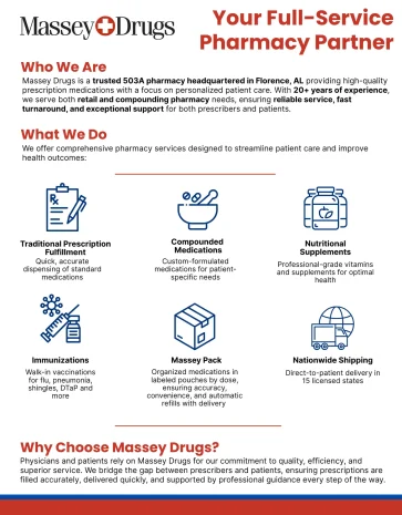 Massey Drugs About Us Flyer