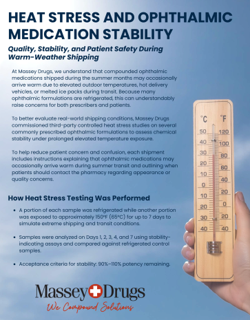 Heat Stress and Ophthalmic Medication Stability